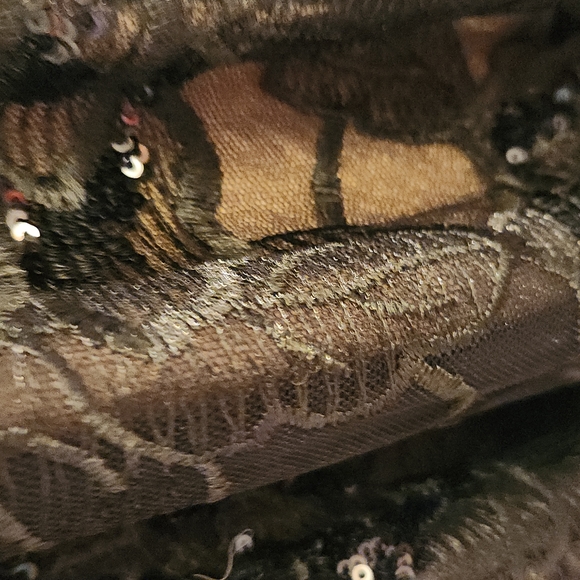 Steal the spotlight in La Femme 27164 black floor length strapless A-line gown. - Picture 6 of 16